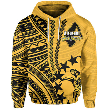 Aitutaki Cook Islands Polynesian Hoodie LT6