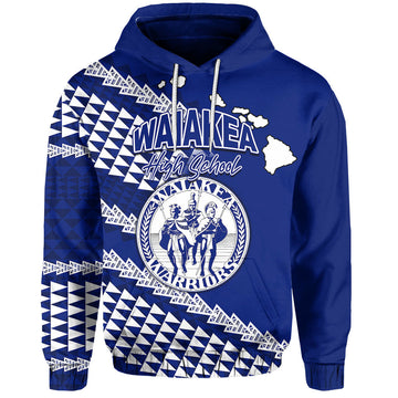 Custom Waiakea High School Hawaii Hoodie LT6