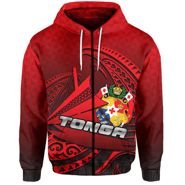 Tonga Emancipation Day Zip Hoodie Kalia No.1 LT6
