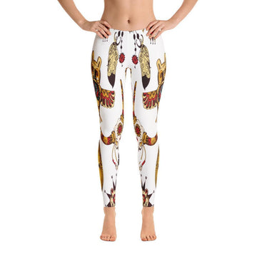 Owl Native American Leggings For Women LT10