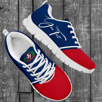 (Custom) Dominican Republic Sneakers Flag Personal Signature