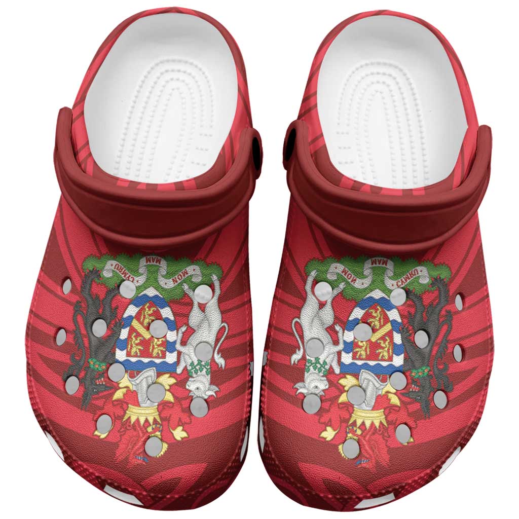 Anglesey Ynys Mon Clogs Shoes Map and Emblem Celtic Style LT19