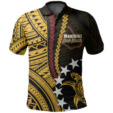 Cook Islands Manihiki Polynesian Polo Shirt LT6