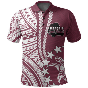Cook Islands Mangaia Polynesian Polo Shirt LT6