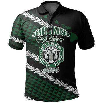 Custom Henry J Kaiser High School Hawaii Polo Shirt LT6