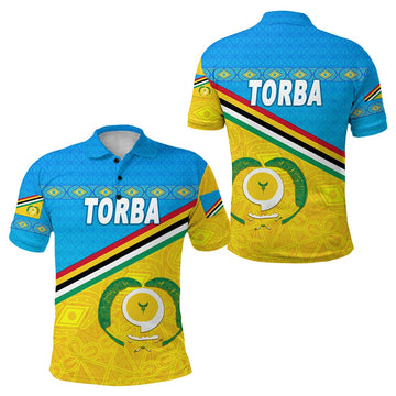 Torba Province Polo Shirt Vanuatu Pattern Unique Style LT8