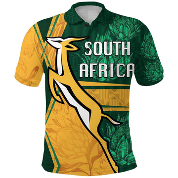 South Africa Polo Shirt Springboks Rugby Be Fancy