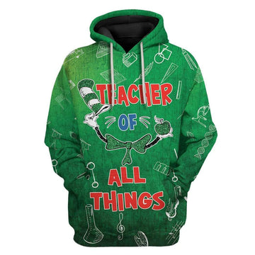 St Patricks Day Hoodie Teacher Of All Things LT8
