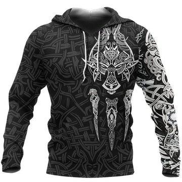 Viking Clothing The Viking Wolf Hoodie RLT12