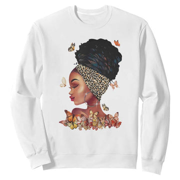 Black Girl Magic Sweatshirt Afro Melanin Queen African American Women TS01