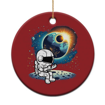 Astronaut Outer Space Christmas Ornament Cute Cartoon Cosmic TS02