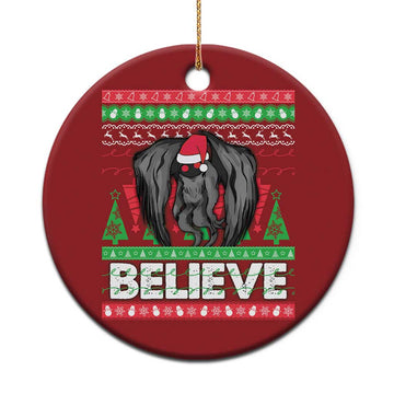 Xmas Mothman Christmas Ornament Believe Cryptmas Cryptid Monster Point Pleasant TS02
