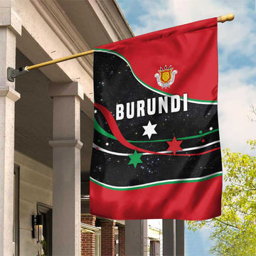 Burundi Garden Flag with Athletics Runners Black Red Green Flag Spirit TS04