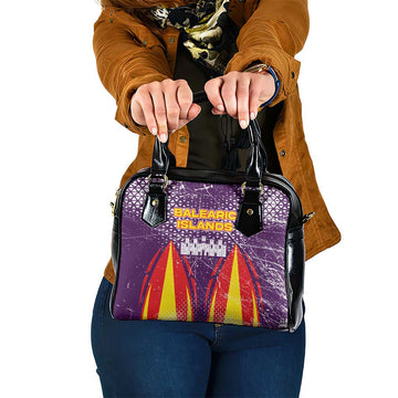 Balearic Islands Flag Shoulder Handbag Autonomous Community of Spain TS04