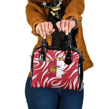 Castilla La Mancha Flag Shoulder Handbag Autonomous Community of Spain TS04