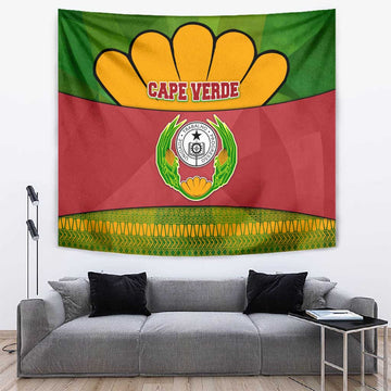 Cape Verde Tapestry One Heart Ten Islands National Emblem Spirit TS04