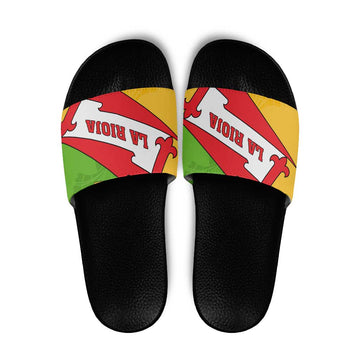 La Rioja Flag Slide Sandals Autonomous Community of Spain TS04