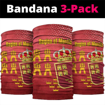 Region of Murcia Flag Neck Gaiter Autonomous Community of Spain TS04