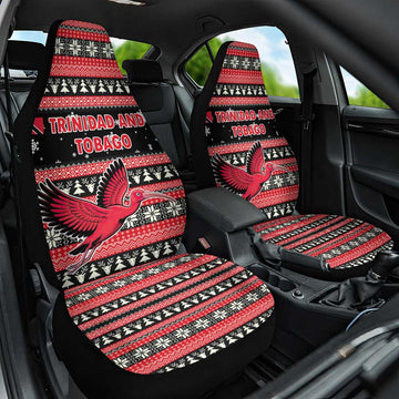 Trinidad and Tobago Christmas Car Seat Cover Bird and Coat of Arms Design TS04