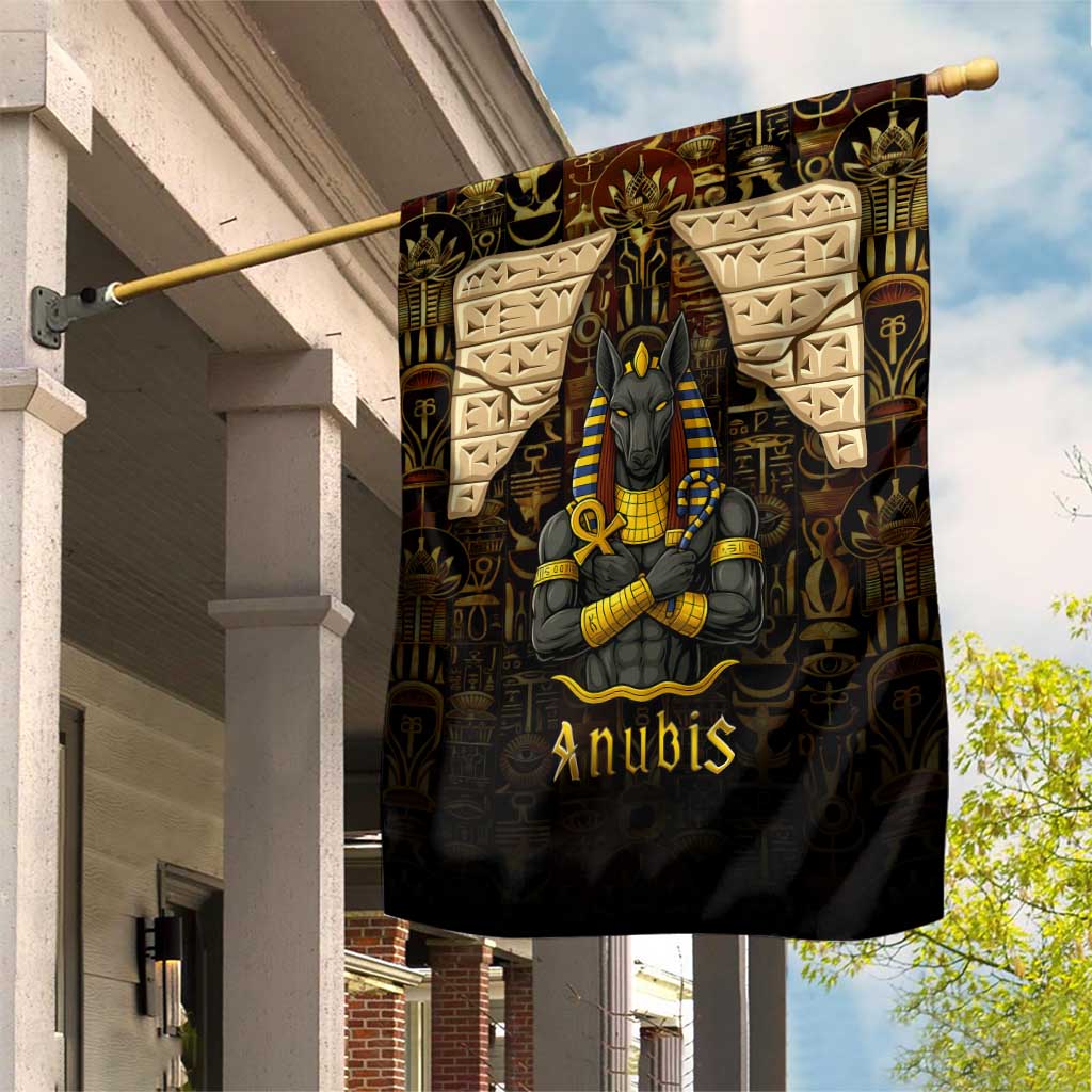 Anubis Egypt Garden Flag Ancient Hieroglyph Pharaoh Spirit TS04