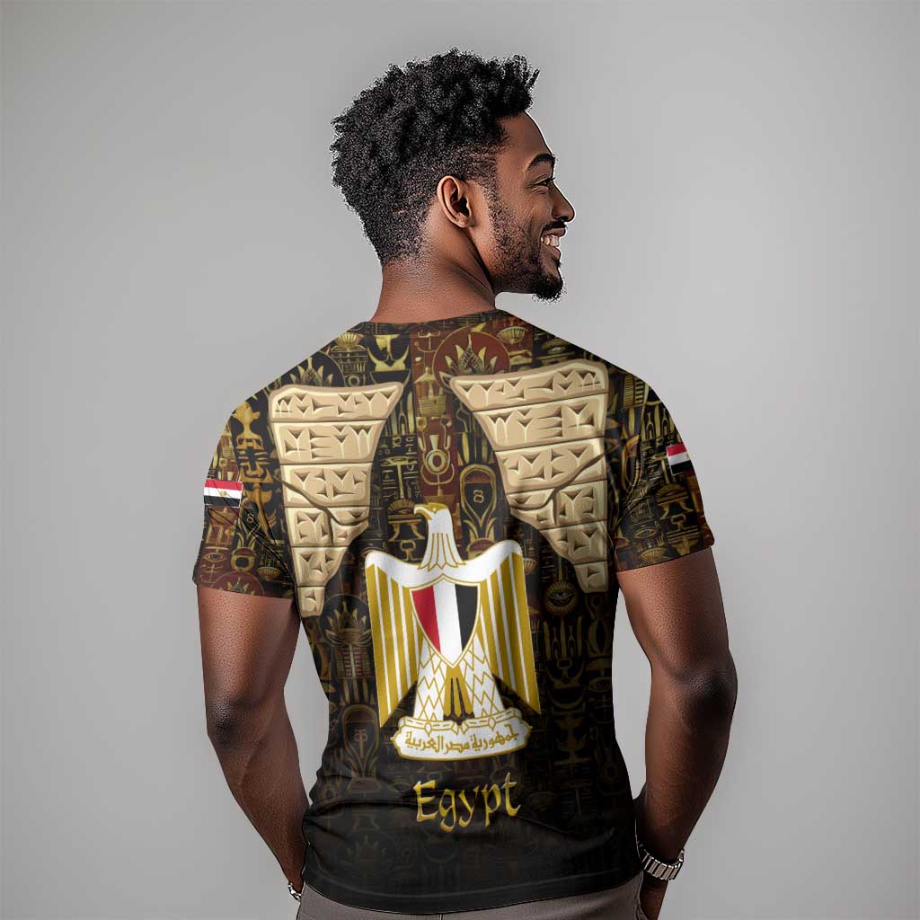 Anubis Egypt T shirt Ancient Hieroglyph Pharaoh Spirit TS04