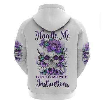 You Couldn't Handle Me Skul Hoodie TS04