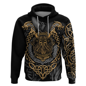 Viking Warrior Tatto Hoodie Valhalla Is Calling TS04