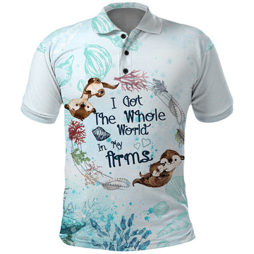 Mom Love You Like No Otter Polo Shirt TS07