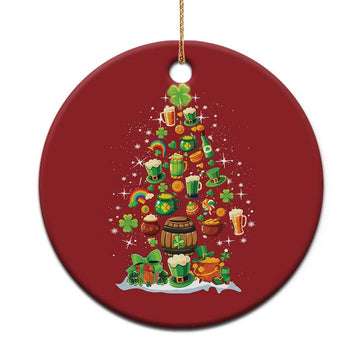 Merry Christmas Tree Irish Christmas Ornament TS09