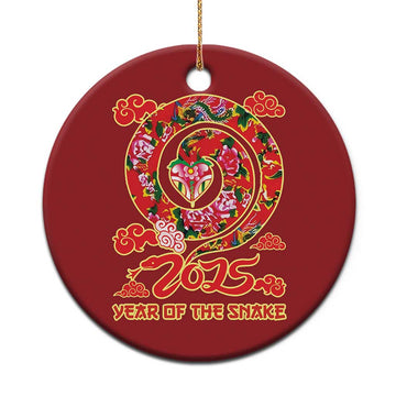 Lunar New Year 2025 Christmas Ornament Year Of The Snake China Traditional TS09