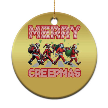 Horror Xmas Christmas Ornament Merry Creepmas Horror Characters TS09