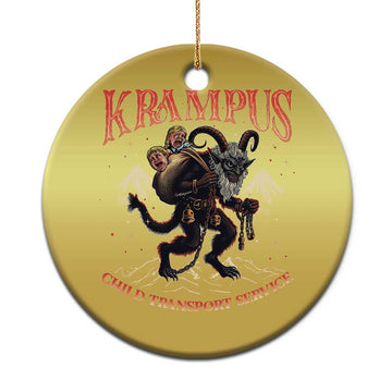 Krampus Christmas Ornament Child Transport Service Spooky Christmas TS09