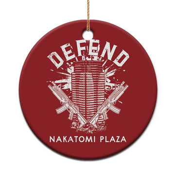 Funny Christmas Defend Nakatomi Plaza Christmas Ornament TS09