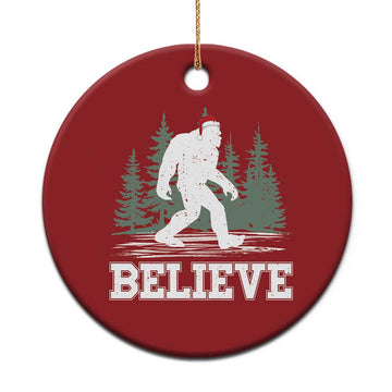 Bigfoot Xmas Christmas Ornament Funny Sasquatch Believe Lovers Gifts TS10