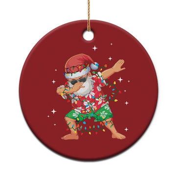 Funny Christmas Ornament Dabbing Santa Boys Girls Men Xmas Dab Kid TS10