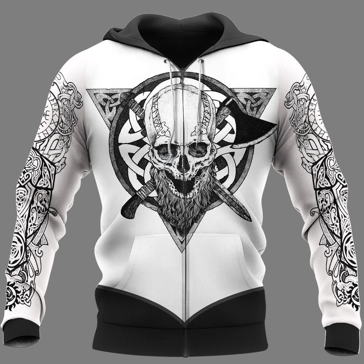 Viking Clothing Warrior Viking Symbol Viking Hoodie RLT12