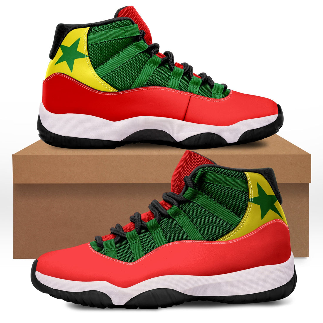 Senegal Sneakers J.11 Flag Color LT6