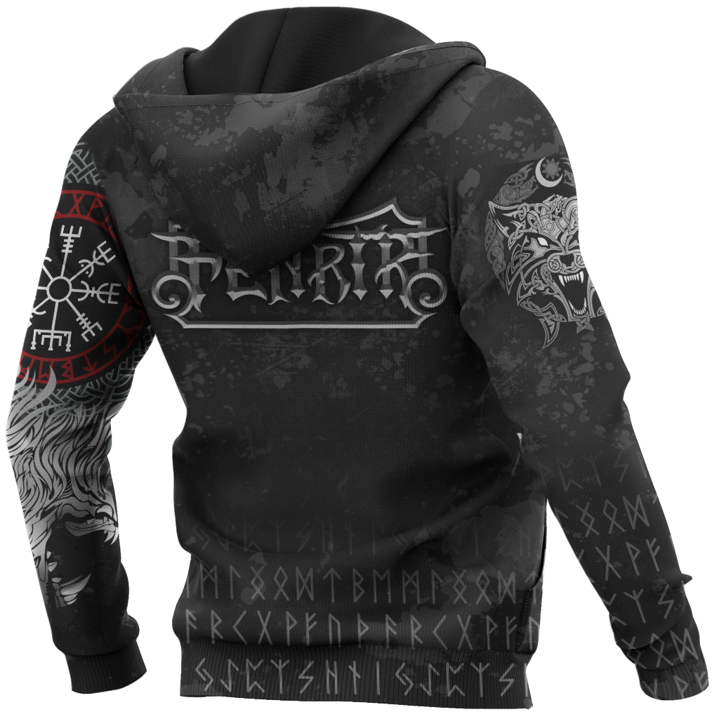 Viking Zip Hoodie - Australia Viking Fenrir RLT12