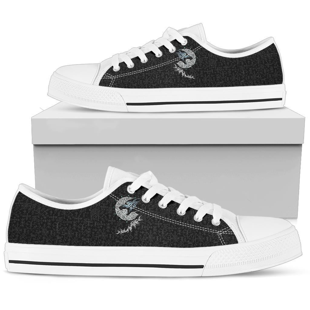 Viking Fenrir Wolf Low Top Shoes RLT12