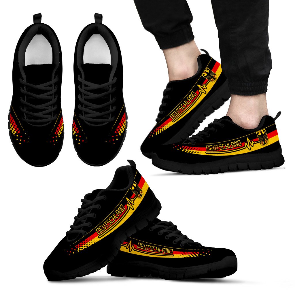 Deutschland - Germany Heartbeat Sneakers