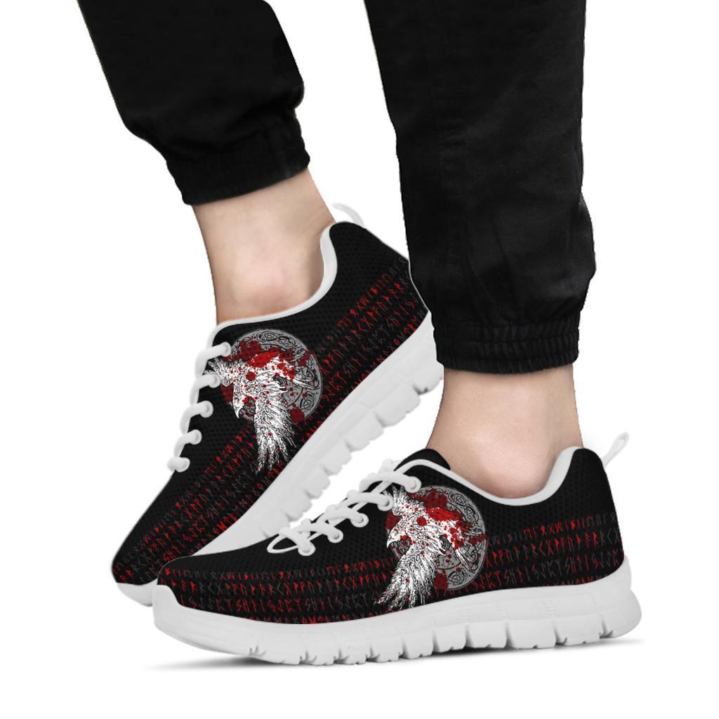 Viking Sneakers - Mystical Raven Tattoo Blood RLT12