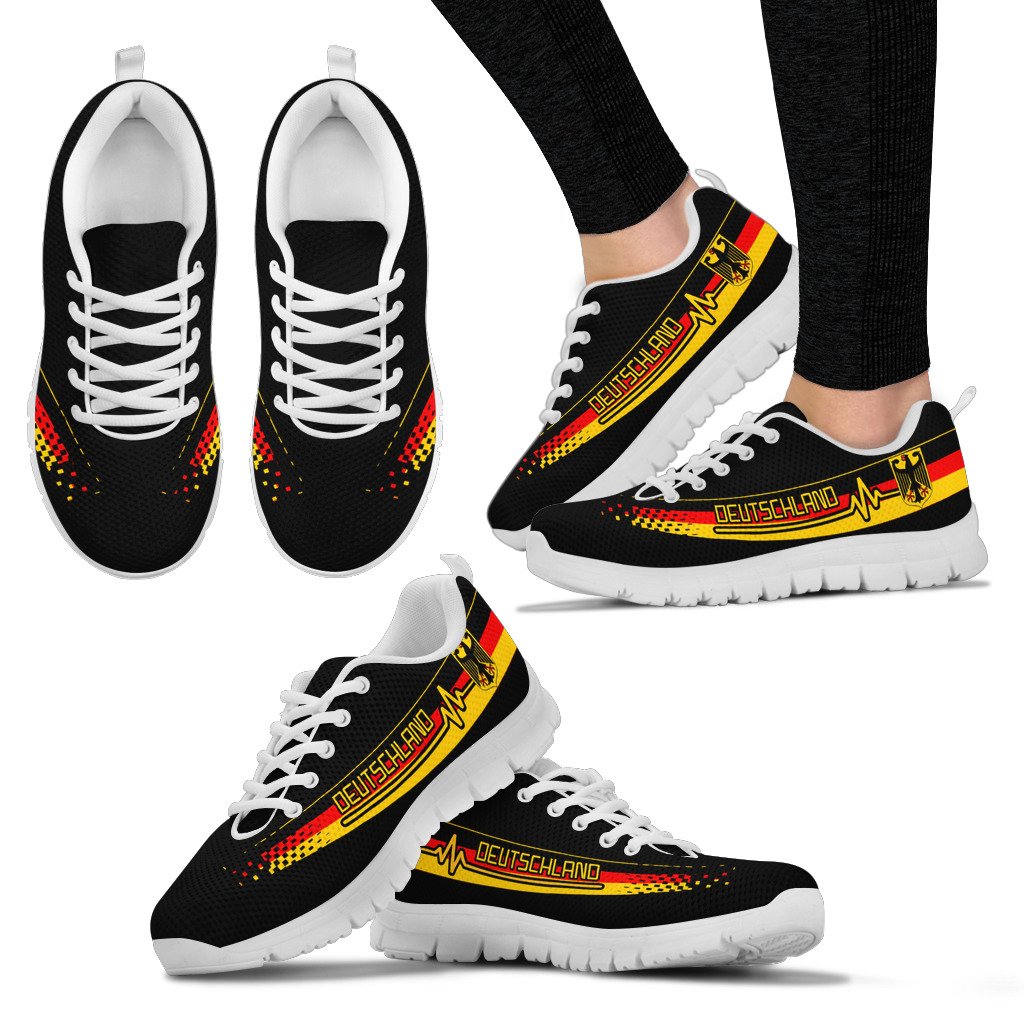 Deutschland - Germany Heartbeat Sneakers