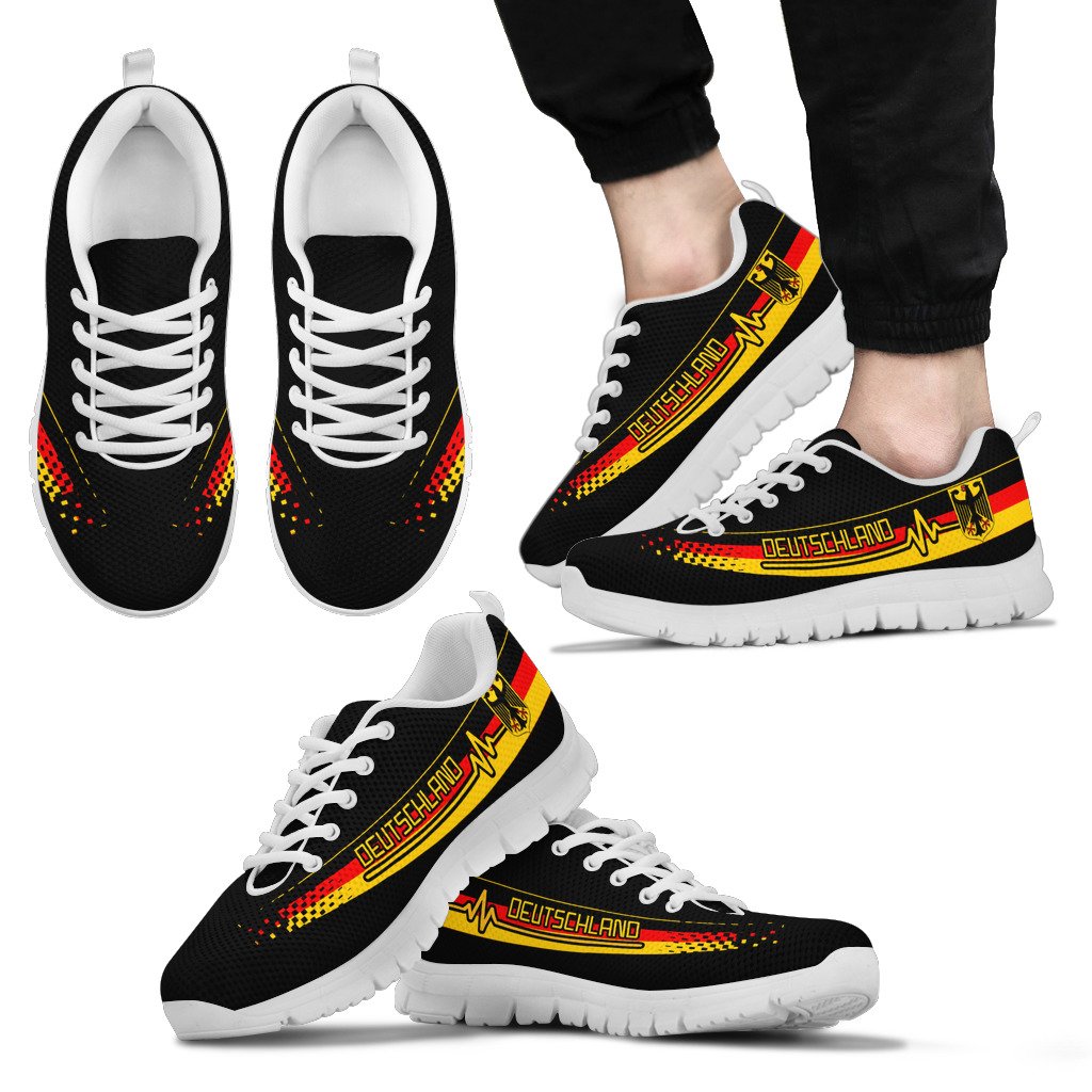 Deutschland - Germany Heartbeat Sneakers