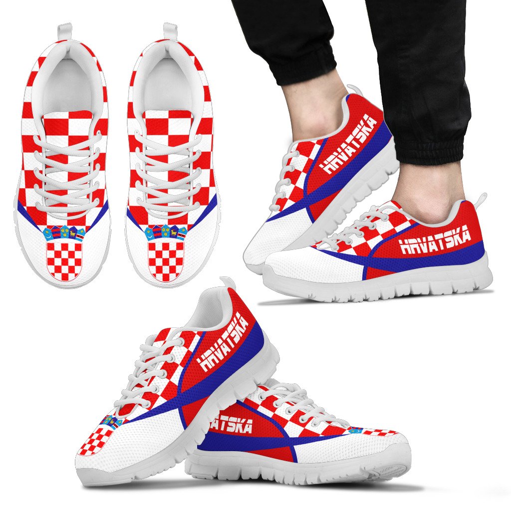 (Hrvatska) Croatia Active Sneakers (Shoes)