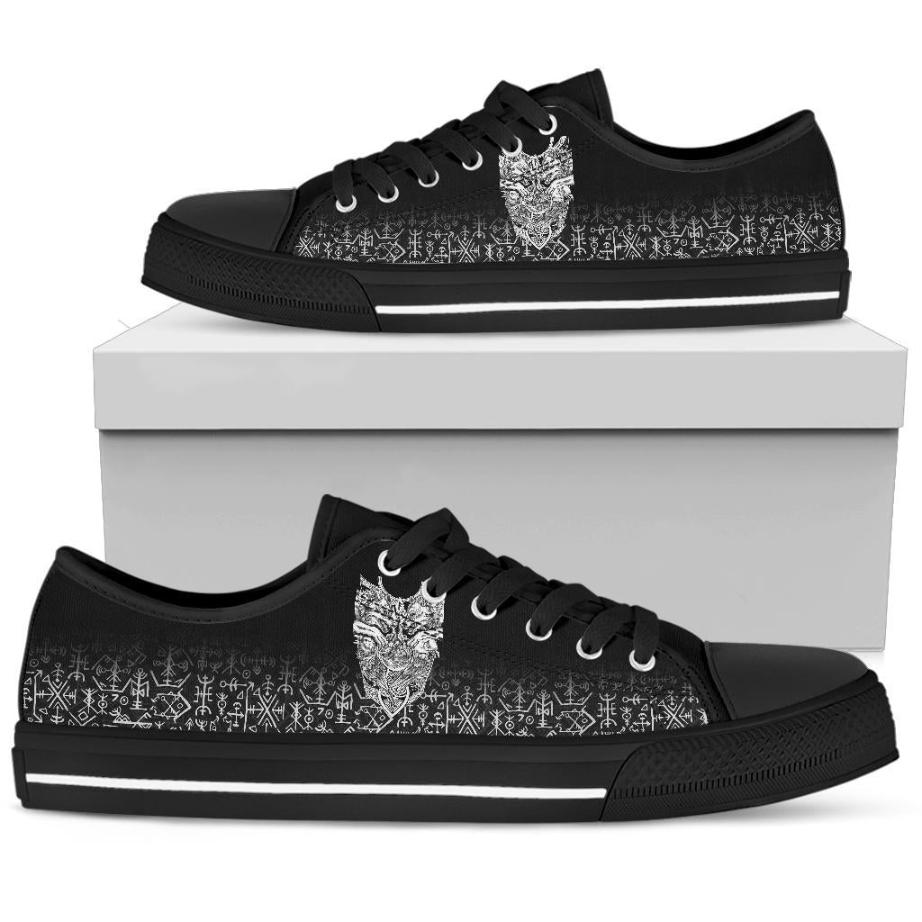 Viking Low Top Shoes Wolf and Raven Special RLT12