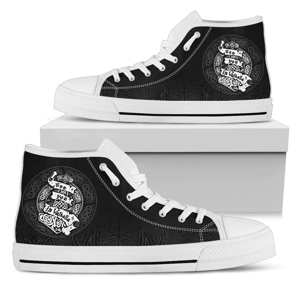 Viking High Top Shoes See You In Valhalla RLT12