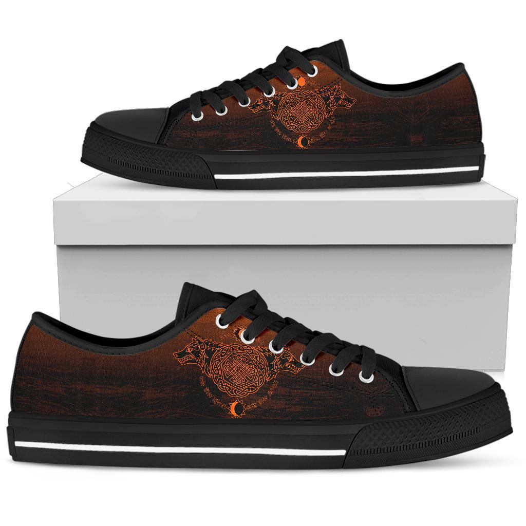Viking Low Top Shoes, Skoll and Hati Orange RLT12