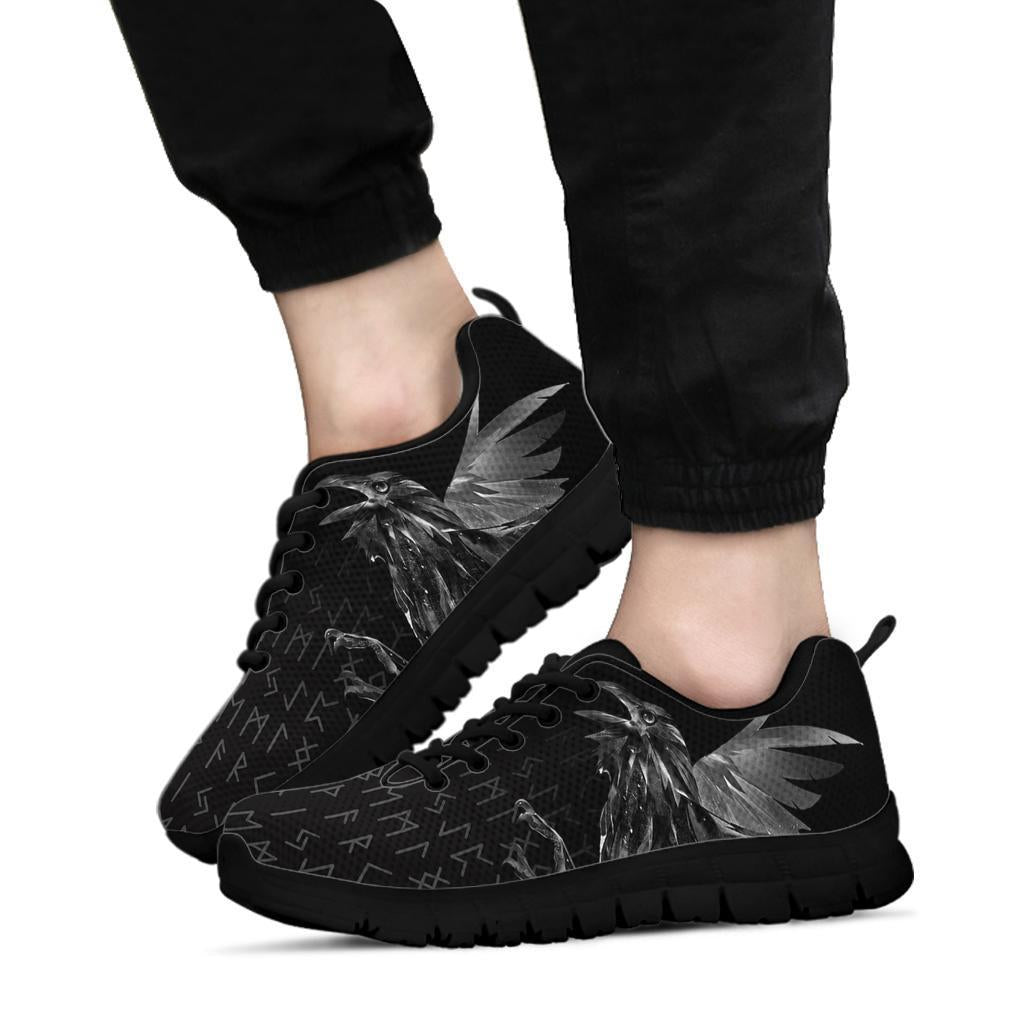 Viking Sneakers - Odin Huginn and Muninn Rune RLT12