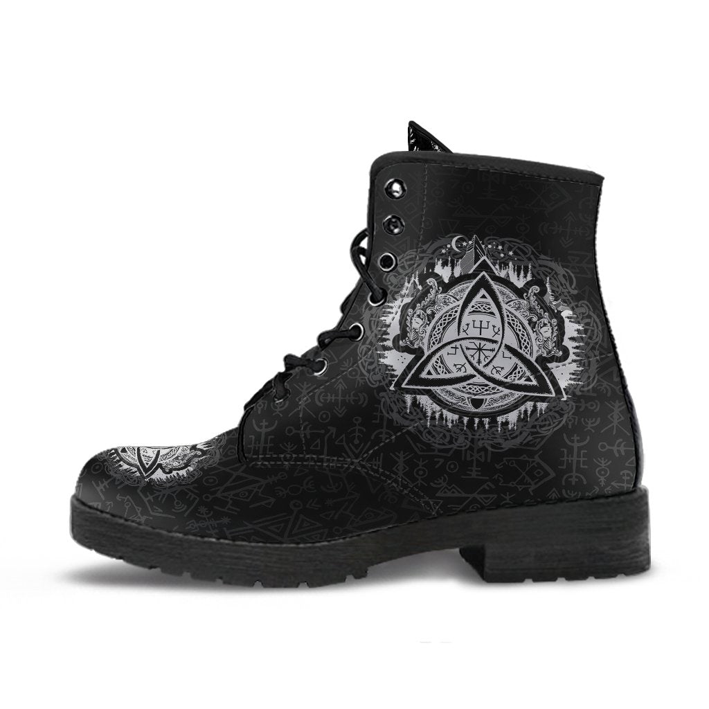 Viking Leather Boots Dragon Celtic RLT12