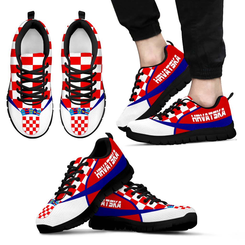 (Hrvatska) Croatia Active Sneakers (Shoes)